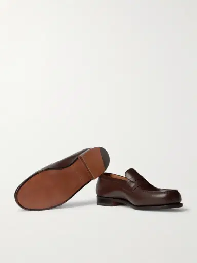 J.M. Weston 180 Moccasin Leather Loafers - Men | Thumbnail 6 J.M. Weston 180 Moccasin Leather Loafers - Men | Thumbnail 6