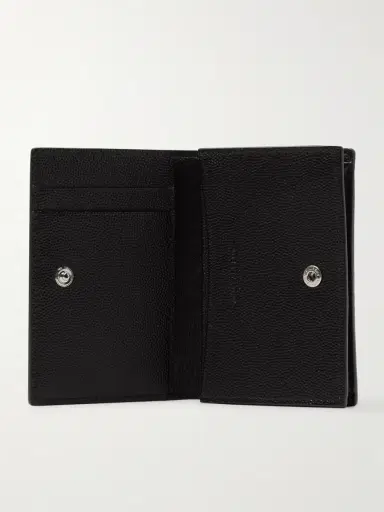 Saint Laurent Pebble-Grain Leather Billfold Wallet - Men | Thumbnail 4 Saint Laurent Pebble-Grain Leather Billfold Wallet - Men | Thumbnail 4