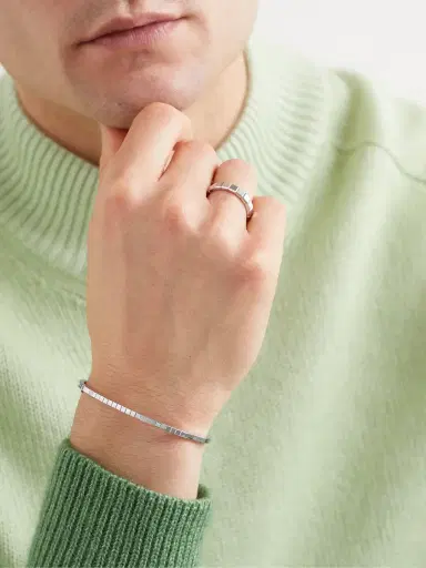 Chopard Ice Cube 18-Karat White Gold Bracelet - Men | Thumbnail 2 Chopard Ice Cube 18-Karat White Gold Bracelet - Men | Thumbnail 2