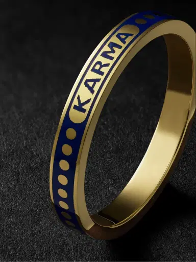 Foundrae Karma 18-Karat Gold and Enamel Ring - Men | Thumbnail 4 Foundrae Karma 18-Karat Gold and Enamel Ring - Men | Thumbnail 4