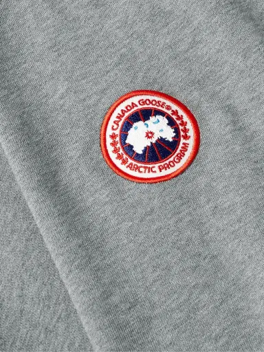 Canada Goose Huron Logo-Appliquéd Cotton-Jersey Sweatshirt - Men | Thumbnail 5 Canada Goose Huron Logo-Appliquéd Cotton-Jersey Sweatshirt - Men | Thumbnail 5