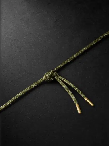 Carolina Bucci Florentine Finish Golden Rule Gold and Lurex Necklace - Men | Thumbnail 3 Carolina Bucci Florentine Finish Golden Rule Gold and Lurex Necklace - Men | Thumbnail 3