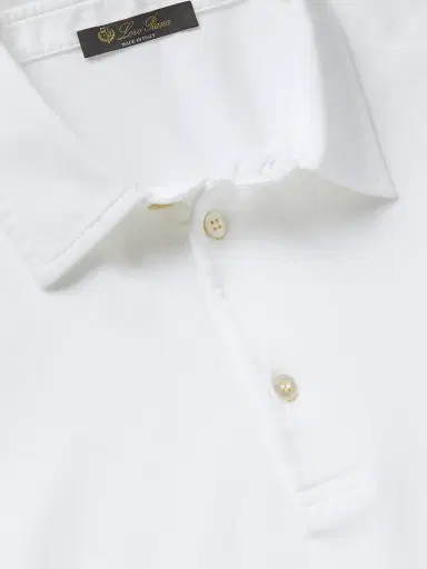 Loro Piana Cotton-Piqué Polo Shirt - Men | Thumbnail 4 Loro Piana Cotton-Piqué Polo Shirt - Men | Thumbnail 4