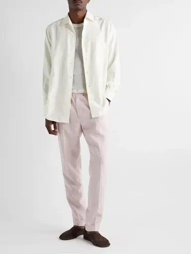 Loro Piana André Silk Shirt - Men | Thumbnail 2 Loro Piana André Silk Shirt - Men | Thumbnail 2