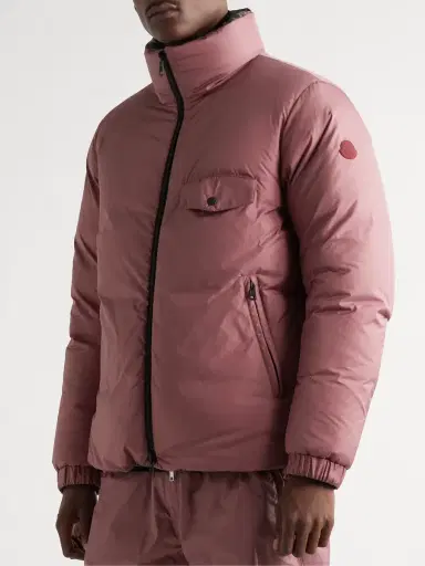 Moncler Genius 2 Moncler 1952 Reflective Reversible Cheetah-Print Shell Down Jacket - Men | Thumbnail 6 Moncler Genius 2 Moncler 1952 Reflective Reversible Cheetah-Print Shell Down Jacket - Men | Thumbnail 6