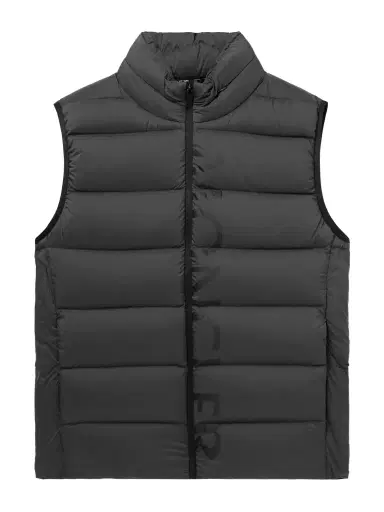 Moncler Logo-Print Quilted Nylon Down Gilet - Men | Thumbnail 1 Moncler Logo-Print Quilted Nylon Down Gilet - Men | Thumbnail 1