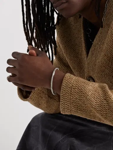 John Hardy Silver Heishi Beaded Bracelet - Men | Thumbnail 2 John Hardy Silver Heishi Beaded Bracelet - Men | Thumbnail 2
