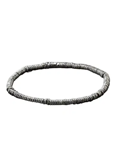 John Hardy Silver Heishi Beaded Bracelet - Men | Thumbnail 1 John Hardy Silver Heishi Beaded Bracelet - Men | Thumbnail 1