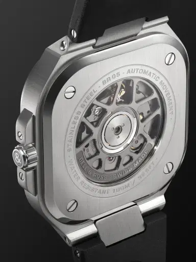 Bell & Ross BR 05 Automatic GMT Stainless Steel Watch, Ref. BR05G-SI-ST/SRB BU23NOV - Men | Thumbnail 3 Bell & Ross BR 05 Automatic GMT Stainless Steel Watch, Ref. BR05G-SI-ST/SRB BU23NOV - Men | Thumbnail 3