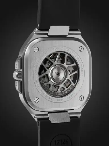 Bell & Ross BR 05 Automatic GMT Stainless Steel Watch, Ref. BR05G-SI-ST/SRB BU23NOV - Men | Thumbnail 5 Bell & Ross BR 05 Automatic GMT Stainless Steel Watch, Ref. BR05G-SI-ST/SRB BU23NOV - Men | Thumbnail 5