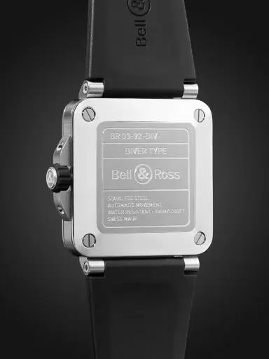Bell & Ross BR 03-92 Diver Automatic Stainless Steel Watch, Ref. BR0392-D-WH-ST/SRB - Men | Thumbnail 4 Bell & Ross BR 03-92 Diver Automatic Stainless Steel Watch, Ref. BR0392-D-WH-ST/SRB - Men | Thumbnail 4