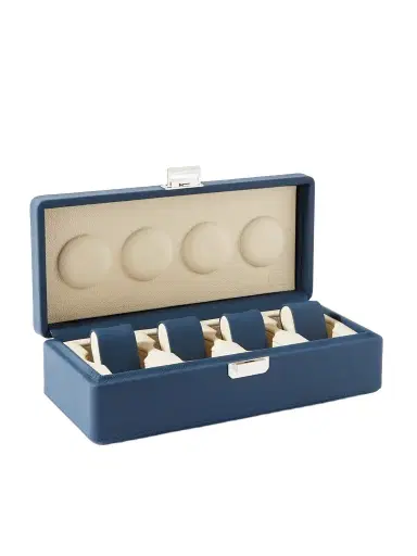 Scatola del Tempo Valigetta 4 Full-Grain Leather Watch Box - Men | Thumbnail 1 Scatola del Tempo Valigetta 4 Full-Grain Leather Watch Box - Men | Thumbnail 1
