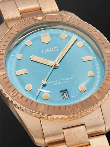 ORIS Divers Sixty-Five Automatic Bronze, Ref. 01 733 7771 3155-07 8 19 15 - Men | Thumbnail 5 ORIS Divers Sixty-Five Automatic Bronze, Ref. 01 733 7771 3155-07 8 19 15 - Men | Thumbnail 5