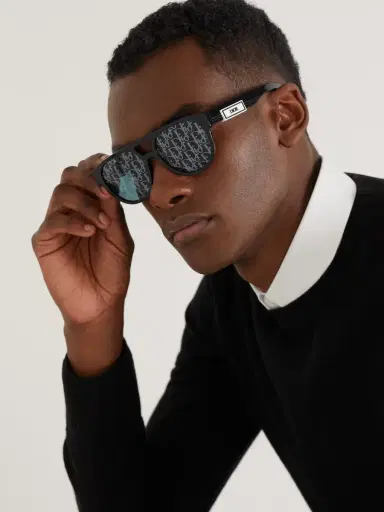 DIOR Eyewear DiorB23 R1I Aviator-Style Acetate Mirrored Sunglasses - Men | Thumbnail 2 DIOR Eyewear DiorB23 R1I Aviator-Style Acetate Mirrored Sunglasses - Men | Thumbnail 2