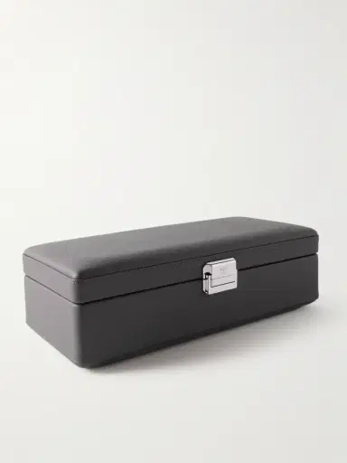 Scatola del Tempo Valigetta 4 Full-Grain Leather Watch Box - Men | Thumbnail 2 Scatola del Tempo Valigetta 4 Full-Grain Leather Watch Box - Men | Thumbnail 2