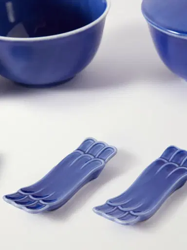 Buccellati Ginori Asia Set of Two Porcelain Bowls and Chopstick Holders - Men | Thumbnail 2 Buccellati Ginori Asia Set of Two Porcelain Bowls and Chopstick Holders - Men | Thumbnail 2