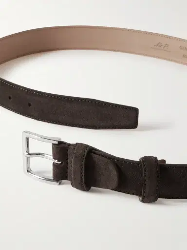 MR P. 3cm Suede Belt - Men | Thumbnail 2 MR P. 3cm Suede Belt - Men | Thumbnail 2