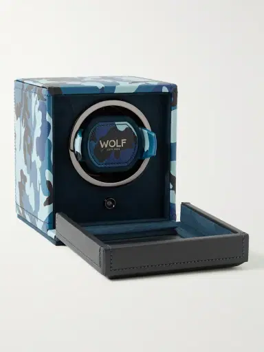 Wolf Elements Cub Camouflage-Print Full-Grain Vegan Leather Single Watch Winder - Men | Thumbnail 2 Wolf Elements Cub Camouflage-Print Full-Grain Vegan Leather Single Watch Winder - Men | Thumbnail 2