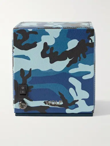 Wolf Elements Cub Camouflage-Print Full-Grain Vegan Leather Single Watch Winder - Men | Thumbnail 3 Wolf Elements Cub Camouflage-Print Full-Grain Vegan Leather Single Watch Winder - Men | Thumbnail 3