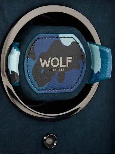 Wolf Elements Cub Camouflage-Print Full-Grain Vegan Leather Single Watch Winder - Men | Thumbnail 4 Wolf Elements Cub Camouflage-Print Full-Grain Vegan Leather Single Watch Winder - Men | Thumbnail 4