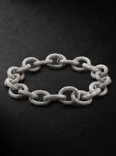 Carolina Bucci 1885 Links White Gold Bracelet - Men | Thumbnail 1 Carolina Bucci 1885 Links White Gold Bracelet - Men | Thumbnail 1