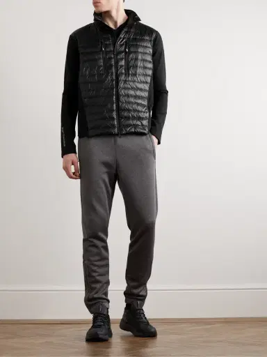 Moncler Grenoble Slim-Fit Quilted Ripstop and Jersey Down Jacket - Men | Thumbnail 2 Moncler Grenoble Slim-Fit Quilted Ripstop and Jersey Down Jacket - Men | Thumbnail 2