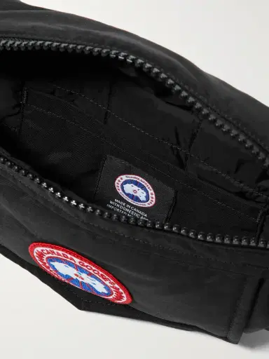 Canada Goose Logo-Appliquéd Webbing-Trimmed Shell Belt Bag - Men | Thumbnail 5 Canada Goose Logo-Appliquéd Webbing-Trimmed Shell Belt Bag - Men | Thumbnail 5