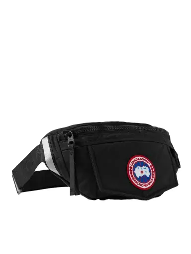 Canada Goose Logo-Appliquéd Webbing-Trimmed Shell Belt Bag - Men | Thumbnail 1 Canada Goose Logo-Appliquéd Webbing-Trimmed Shell Belt Bag - Men | Thumbnail 1