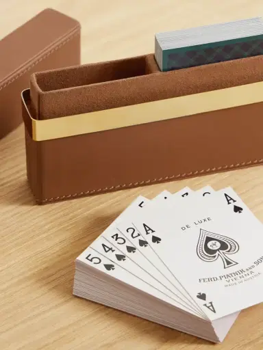 Ralph Lauren Home Westover Leather And Gold-tone Playing Cards Set | Thumbnail 8 Ralph Lauren Home Westover Leather And Gold-tone Playing Cards Set | Thumbnail 8