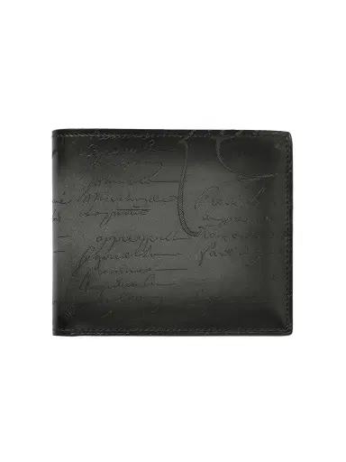 Berluti Makore Scritto Venezia Leather Billfold Wallet - Men | Thumbnail 1 Berluti Makore Scritto Venezia Leather Billfold Wallet - Men | Thumbnail 1