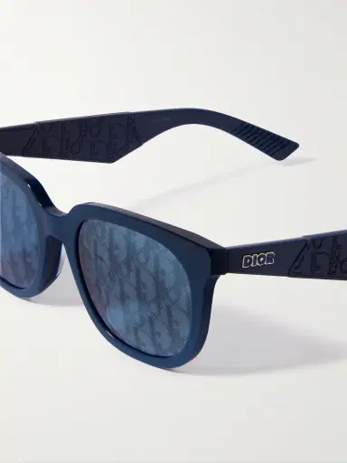 DIOR Eyewear Dior B27 S3F D-Frame Logo-Detailed Acetate Sunglasses - Men | Thumbnail 3 DIOR Eyewear Dior B27 S3F D-Frame Logo-Detailed Acetate Sunglasses - Men | Thumbnail 3