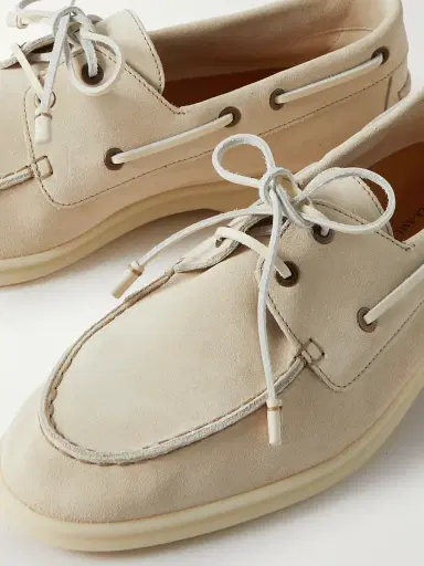 Loro Piana Sea-Sail Walk Suede Boat Shoes - Men | Thumbnail 6 Loro Piana Sea-Sail Walk Suede Boat Shoes - Men | Thumbnail 6
