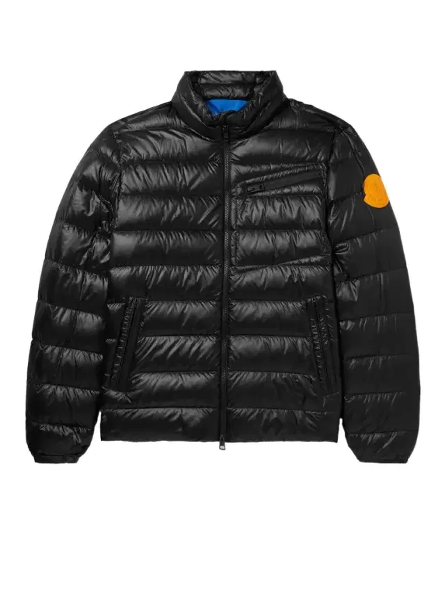 Amalteas Logo-Appliquéd Quilted Shell Down Jacket - Men Amalteas Logo-Appliquéd Quilted Shell Down Jacket - Men