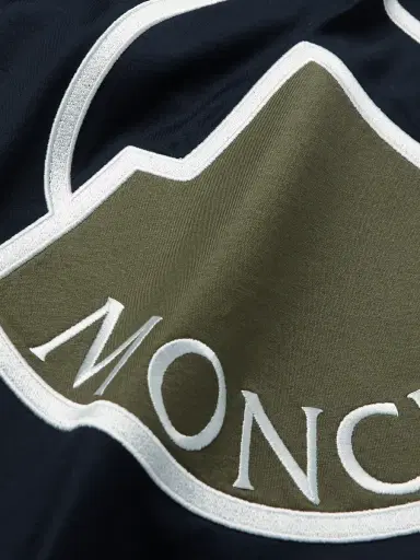Moncler Logo-Appliquéd Cotton-Jersey T-Shirt - Men | Thumbnail 4 Moncler Logo-Appliquéd Cotton-Jersey T-Shirt - Men | Thumbnail 4
