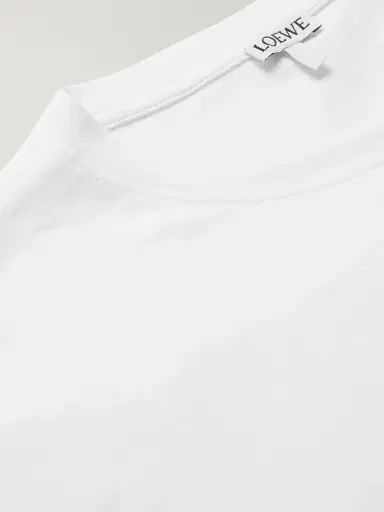 Loewe Slim-Fit Logo-Embroidered Cotton-Jersey T-Shirt - Men | Thumbnail 4 Loewe Slim-Fit Logo-Embroidered Cotton-Jersey T-Shirt - Men | Thumbnail 4