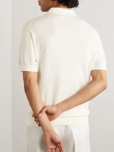 Zegna Cotton Polo Shirt - Men | Thumbnail 3 Zegna Cotton Polo Shirt - Men | Thumbnail 3