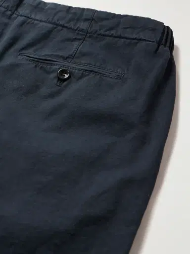 Loro Piana Straight-Leg Cotton-Blend Bermuda Shorts - Men | Thumbnail 4 Loro Piana Straight-Leg Cotton-Blend Bermuda Shorts - Men | Thumbnail 4