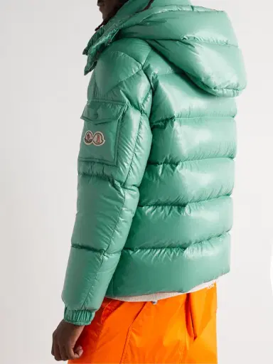 Moncler Maya 70 Logo-Appliquéd Quilted Shell Hooded Down Jacket - Men | Thumbnail 3 Moncler Maya 70 Logo-Appliquéd Quilted Shell Hooded Down Jacket - Men | Thumbnail 3