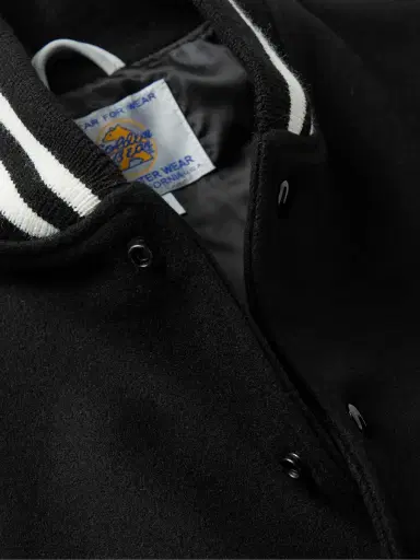 Golden Bear The Hayes Leather-Panelled Wool-Blend Varsity Jacket - Men | Thumbnail 5 Golden Bear The Hayes Leather-Panelled Wool-Blend Varsity Jacket - Men | Thumbnail 5