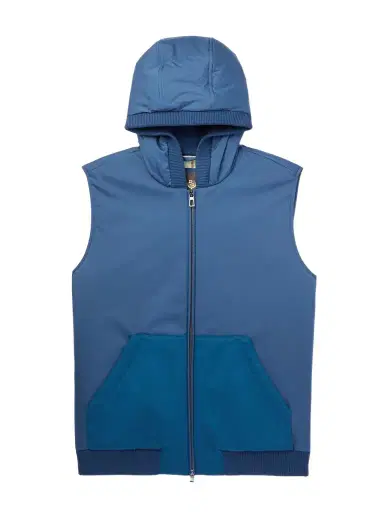 Loro Piana Wallace Storm System® Cashmere-Trimmed Padded Nylon Hooded Gilet - Men | Thumbnail 1 Loro Piana Wallace Storm System® Cashmere-Trimmed Padded Nylon Hooded Gilet - Men | Thumbnail 1