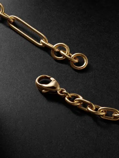 Foundrae Mixed Clip Strength 18-Karat Gold Diamond Pendant Bracelet - Men | Thumbnail 3 Foundrae Mixed Clip Strength 18-Karat Gold Diamond Pendant Bracelet - Men | Thumbnail 3
