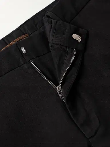 Zegna Slim-Fit Straight-Leg Stretch-Cotton Twill Trousers - Men | Thumbnail 5 Zegna Slim-Fit Straight-Leg Stretch-Cotton Twill Trousers - Men | Thumbnail 5