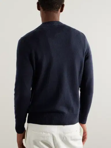 Loro Piana Parksville Baby Cashmere Sweater - Men | Thumbnail 4 Loro Piana Parksville Baby Cashmere Sweater - Men | Thumbnail 4