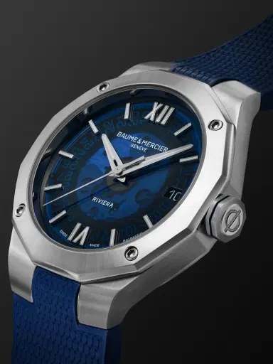 Baume & Mercier Riviera Automatic Stainless Steel Watch, Ref. 10723 - Men | Thumbnail 3 Baume & Mercier Riviera Automatic Stainless Steel Watch, Ref. 10723 - Men | Thumbnail 3