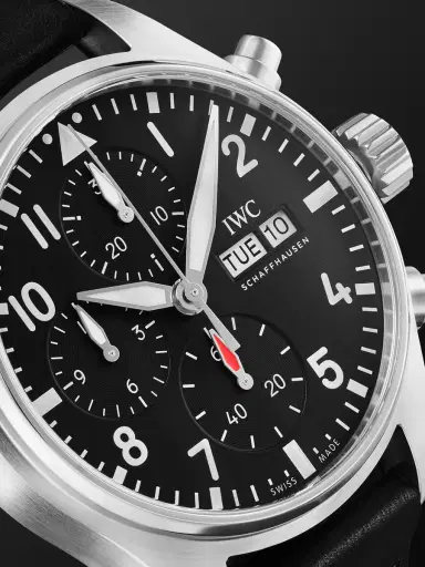 IWC SCHAFFHAUSEN Pilot's Automatic Chronograph Stainless Steel Watch, Ref. IW388111 - Men | Thumbnail 6 IWC SCHAFFHAUSEN Pilot's Automatic Chronograph Stainless Steel Watch, Ref. IW388111 - Men | Thumbnail 6