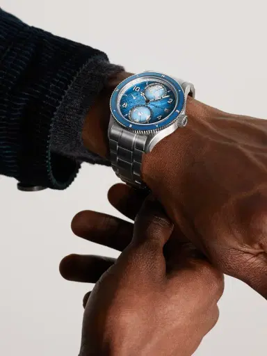 Montblanc 1858 Geosphere 0 Oxygen South Pole Exploration Limited Edition Automatic Interchangeable Titanium and Ceramic Watch, Ref. 7612582367544 - Men | Thumbnail 2 Montblanc 1858 Geosphere 0 Oxygen South Pole Exploration Limited Edition Automatic Interchangeable Titanium and Ceramic Watch, Ref. 7612582367544 - Men | Thumbnail 2