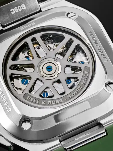 Bell & Ross BR 05 Automatic Chronograph Stainless Steel Watch, Ref. BR05C-GN-ST/SRB - Men | Thumbnail 3 Bell & Ross BR 05 Automatic Chronograph Stainless Steel Watch, Ref. BR05C-GN-ST/SRB - Men | Thumbnail 3