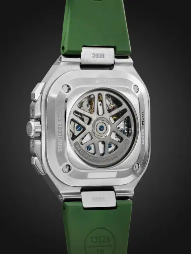 Bell & Ross BR 05 Automatic Chronograph Stainless Steel Watch, Ref. BR05C-GN-ST/SRB - Men | Thumbnail 5 Bell & Ross BR 05 Automatic Chronograph Stainless Steel Watch, Ref. BR05C-GN-ST/SRB - Men | Thumbnail 5