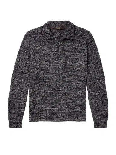 Loro Piana Fancy Cashmere Half-Zip Sweater - Men | Thumbnail 1 Loro Piana Fancy Cashmere Half-Zip Sweater - Men | Thumbnail 1