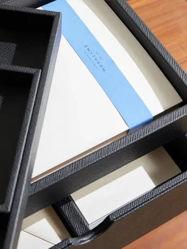 Smythson Panama Cross-Grain Leather Stationery Organiser - Men | Thumbnail 3 Smythson Panama Cross-Grain Leather Stationery Organiser - Men | Thumbnail 3